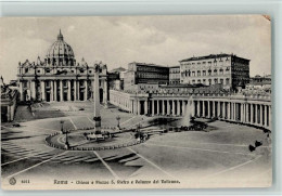 11016721 - Roma - Chiesa E Piazza S. Pietro  Ca 1920 - Vatican