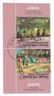 Bosnien Herzegowina (Serbische Rep.)  2007 Mi.Nr. 386/387, EUROPA CEPT / Skauting - Gestempelt / Fine Used / (o) - 2007
