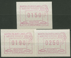 Finnland ATM 1989 SANTA CLAUS LAND, Satz ATM 6 C S 1 Postfrisch - Viñetas De Franqueo [ATM]