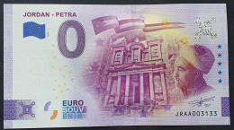 BILLETE 0 Euro Souvenir 0 € JORDANIA: JRAA 2023-1 JORDAN - PETRA - Autres & Non Classés
