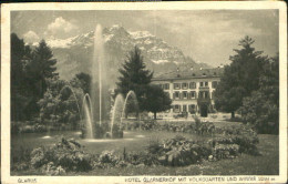 10557010 Glarus GL Glarus Hotel Garten X 1920 Glarus - Sonstige & Ohne Zuordnung