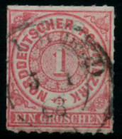 NORDDEUTSCHER BUND NDP Nr 4 Zentrisch Gestempelt X839406 - Used