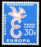 SAAR OPD 1958 Nr 440 Postfrisch S03519A - Ungebraucht