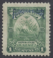 NICARAGUA 1895 - Yvert S52* (L) - Servizio | - Nicaragua