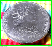 ALEMANIA - FREIE STADT FRANKFURT EIN VEREINSTHALER * XXX EIN PFUND FEIN - 1860 SILBER - Taler & Doppeltaler