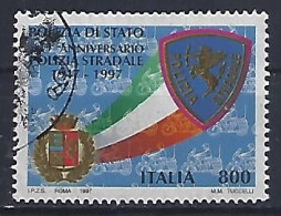 Italy 1997  50 Jahre Verkehrspolizei   (o) Mi.2545 - 1991-00: Afgestempeld