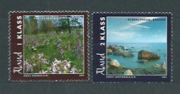 Aland Correo Yvert 241/42 Mnh ** Paisajes - Aland