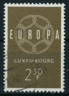 LUXEMBURG 1959 Nr 609 Gestempelt X9A2B3E - Used Stamps