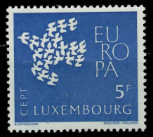 LUXEMBURG 1961 Nr 648 Postfrisch SA1D9DA - Ungebraucht