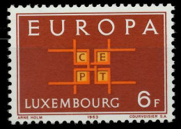 LUXEMBURG 1963 Nr 681 Postfrisch SA31736 - Ongebruikt