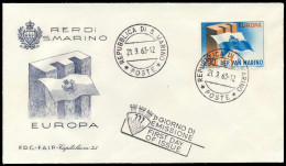 SAN MARINO 1963 Nr 781 BRIEF FDC X08957A - Lettres & Documents