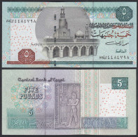 Ägypten - Egypt 5 Pound Banknote 2002 Pick 63a UNC (1)    (27283 - Altri – Africa