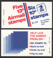 USA Postfrisches MH 89 Heftchen 1974 Luftpostmarken   (27631 - Andere & Zonder Classificatie