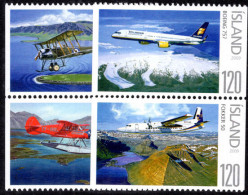Iceland 2009 Civil Aviation Unmounted Mint. - Unused Stamps