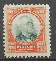 Brasil Brazil 1906 - Selos Oficiais (Official Stamps) Afonso Penna O 02 - Ungebraucht