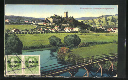 AK Pappenheim, Fluss Am Ortsrand, Verschönerungsverein  - Pappenheim