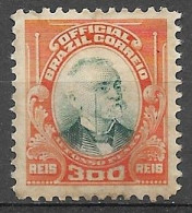 Brasil Brazil 1906 - Selos Oficiais (Official Stamps) Afonso Penna O 06 - Ungebraucht