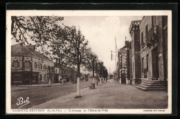 CPA Lamotte-Beuvron, L`Avenue De L`Hotel-de-Ville  - Lamotte Beuvron