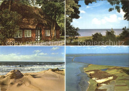 72451035 Sylt Altes Frisenhaus Duene Fliegeraufnahme Morsum-Kliff Insel Sylt - Sylt