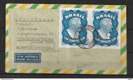 Brésil Lettre Recommandée 13 Juin 1949 Pour Niedersessmar ( Kôln ) - Briefe U. Dokumente