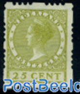 Netherlands 1928 25c, 4-side Syncoperf. Stamp Out Of Set, Mint NH - Nuevos