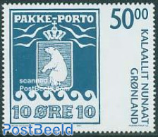 Greenland 2005 Pakke-Porto Stamp 1v, Mint NH, Nature - Bears - Stamps On Stamps - Neufs