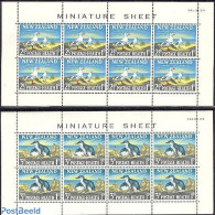 New Zealand 1964 Birds, 2 M/s, Mint NH, Nature - Birds - Penguins - Ongebruikt