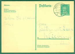 MONTABAUR 1928 1x GANZSACHE 8Pf-Beethoven +Orts-o Heimatbeleg > Weilburg Lahn - Briefkaarten