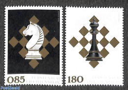 Liechtenstein 2021 Chess Federation 2v, Mint NH, Sport - Chess - Unused Stamps