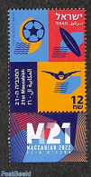 Israel 2022 21st Maccabiah 1v, Mint NH, Sport - Sport (other And Mixed) - Swimming - Nuovi