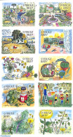 Sweden 2023 The Joy Of Harvest 10v S-a Booklet, Mint NH, Health - Nature - Food & Drink - Gardens - Stamp Booklets - Nuovi