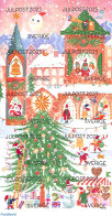 Sweden 2023 Christmas 10v S-a In Foil Booklet, Mint NH, Religion - Christmas - Stamp Booklets - Nuovi