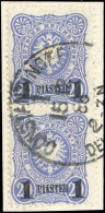 1884, Deutsche Auslandspost Türkei, 3 (2), Briefst. - Morocco (offices)