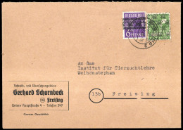 1948, Bizone, 37 I, 39 II, Brief - Lettres & Documents