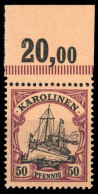 1900, Deutsche Kolonien Karolinen, 14 P OR, ** - Carolines