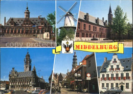 72442767 Middelburg Oost-Vlaanderen Schloss Windmuehle Kirchen Rathaus Middelbur - Andere & Zonder Classificatie