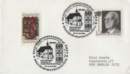 Austria Osterreich 1984 FDC Briefmarkenwerbeschau Medizin-Meteorologie Medicine Meteorology, Franz Jonas, Zwettl - FDC