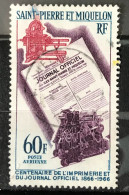 Timbre Oblitéré Poste Aérienne Saint Pierre Et Miquelon 1966 Yt N° 37 - Usados