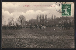 AK La Fère, 17e Regt. D`Art, Bivouac Au Polygone  - Cultures