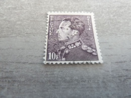 Belgique - Roi Léopold - 10f. - Perforé Cl - Brun Foncé - Oblitéré - Année 1951 - - 1934-51