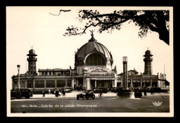 06 - NICE - ENTREE DE LA JETEE-PROMENADE - EXPOSITION PHILATELIQUE - AUTOMOBILES ANCIENNES - Monuments, édifices