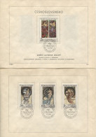 Tschechoslowakei # 1884-7 Ersttagsblatt Alfons Mucha Maler Grafiker Sonderstempel Uz '2' - Covers & Documents