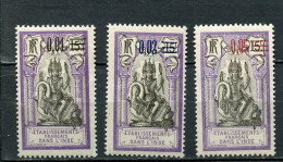 INDE 56/58 LUXE  NEUF SANS CHARNIERE - Unused Stamps