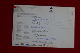 Signed By 7 Climbers Polish K2 Winter 2002 2003 Expedition Himalaya Mountaineering Escalade Alpinisme - Autographed