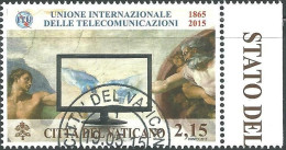 Vaticano 2015 6 Valori Usati Annullo 1° Giorno - Used Stamps