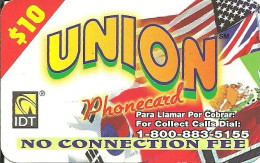 USA: Prepaid IDT - Union Flags 06.05 - Autres & Non Classés