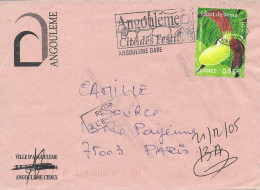 TMBRE N° 3764   -   ORCHIDEE SABOT DE VENUS    -  AU TARIF DU 1 03 2005 AU 30 9 2006  -  -   2005 - Tariffe Postali