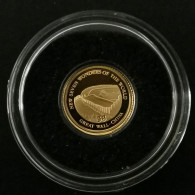 5 DOLLARS OR 2011 LA GRANDE MURAILLE DE CHINE ILES SALOMON / GOLD / 0.5g Or 585 + CERTIFICAT - Solomon Islands