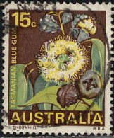 Australie Poste Obl Yv: 369 Mi:400 Tasmanian Blue Gum (cachet Rond) - Oblitérés