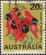 Australie Poste Obl Yv: 370 Mi:401 Sturt's Desert Pea (cachet Rond) - Usados